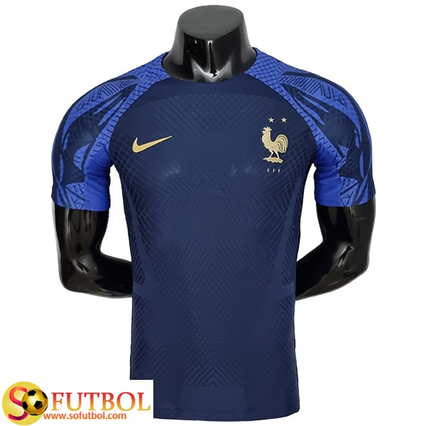 Camiseta Entrenamiento Francia Azul marino 2022/2023