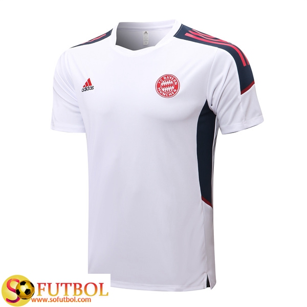 Camiseta Entrenamiento Bayern Munich Blanco 2022/2023