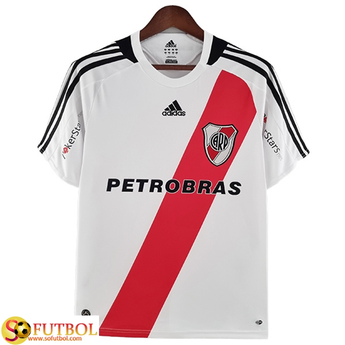 Camisetas De Futbol River Plate Retro Primera Manga Larga 2009/2010