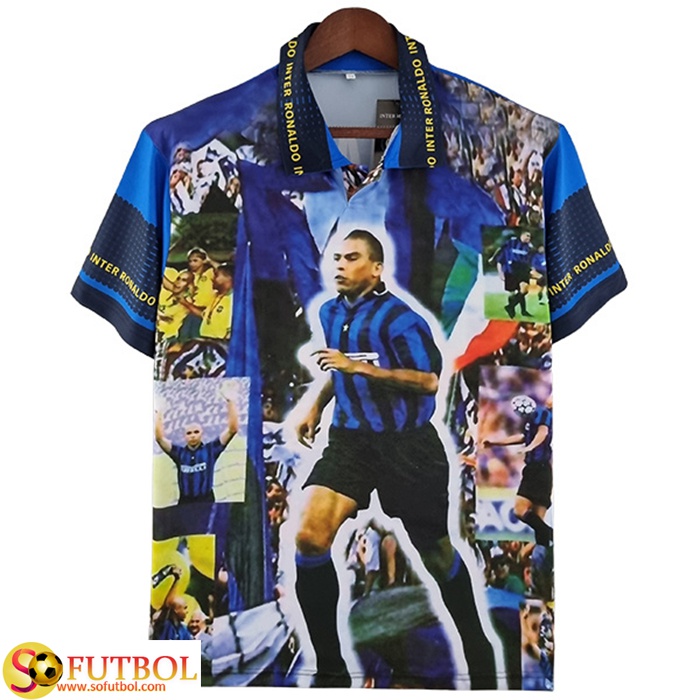 Camisetas De Futbol Inter Milan Retro Ronaldo 1997/1998