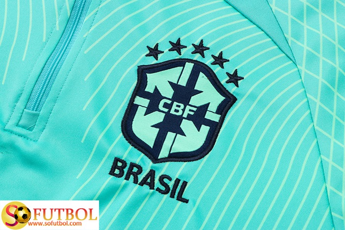 Paginas Para Comprar Chandal Equipos De Futbol Brasile Verde pattern  2022/2023 Baratas