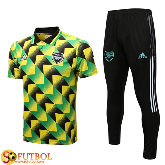 Camiseta Polo del Arsenal 2021-2022 Verde