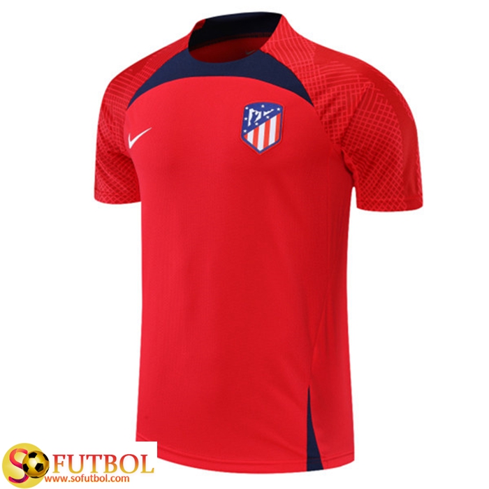 Tienda Online Camiseta Entrenamiento Atletico Madrid Rojo 2022/2023