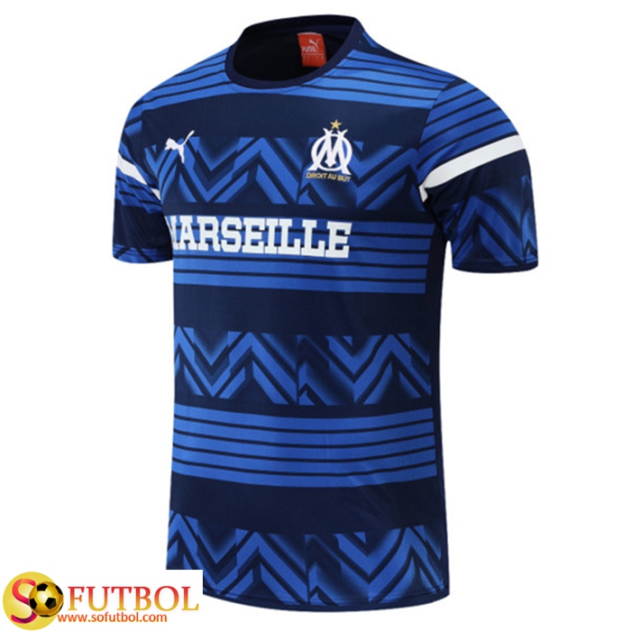 Camiseta Entrenamiento Marsella OM Azul marino 2022/2023