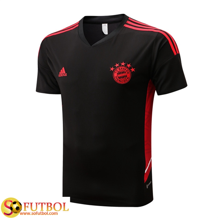 Camiseta Entrenamiento Bayern Munich Negro 2022/2023