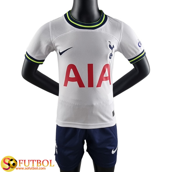 Camisetas De Futbol Tottenham Hotspur Ninos Primera 2022/2023