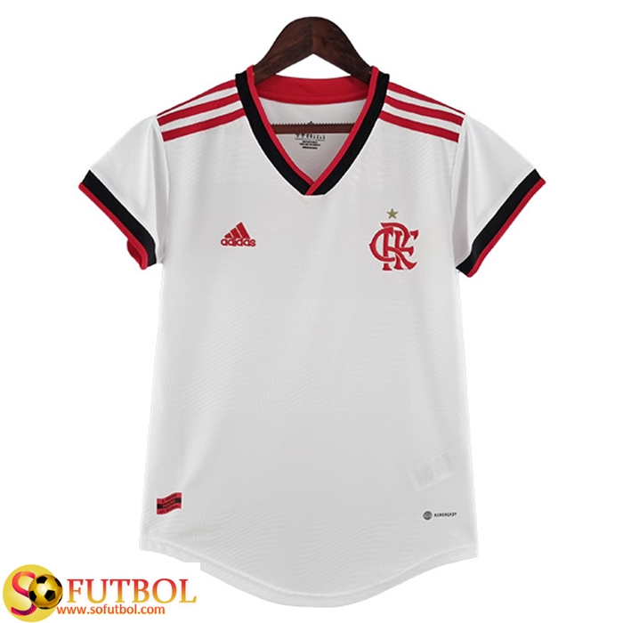 Camisetas De Futbol Flamengo Mujer Segunda 2022/2023