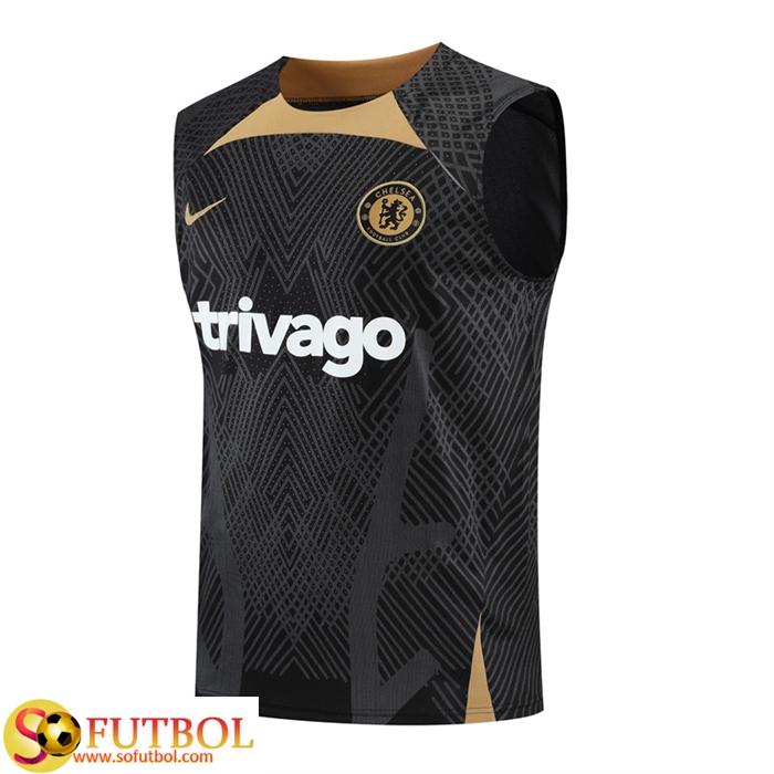 Camiseta de Entrenamiento Chelsea 2020-2021 Gris