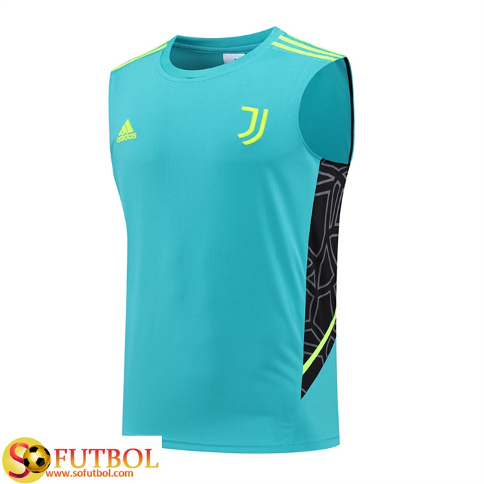 Camiseta Entrenamiento sin mangas Juventus Azul 2022/2023