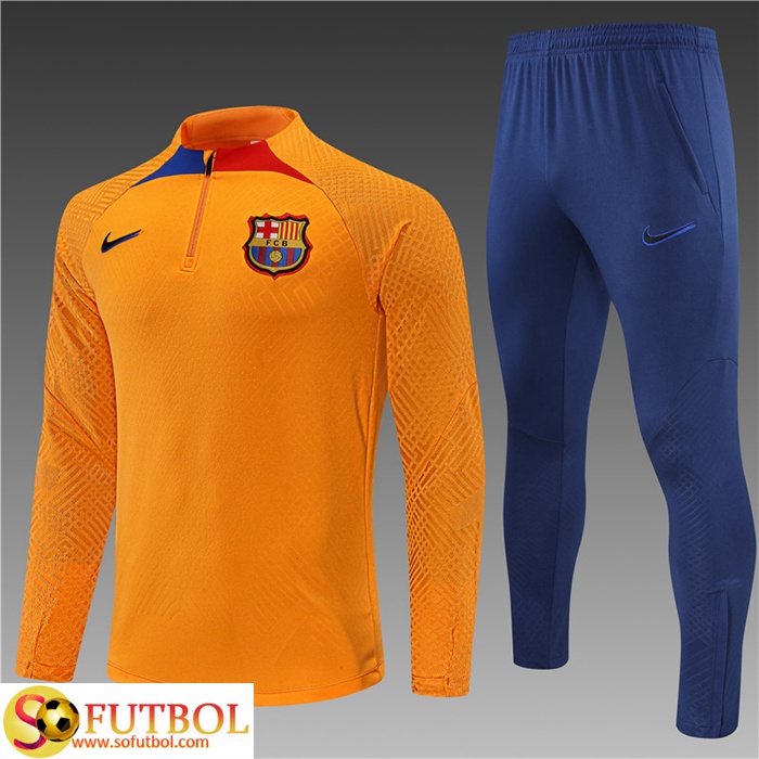 FCB FC Barcelona - Chándal Oficial para niño - Chaqueta y pantalón Largos