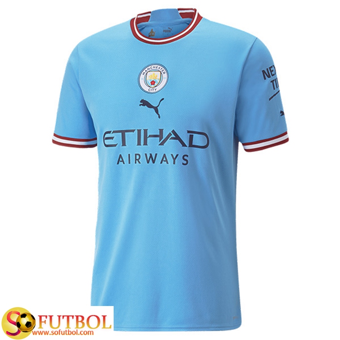 Nueva Camisetas De Futbol Manchester City Primera 2022/2023