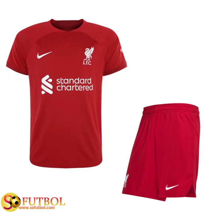 Camisetas De Futbol FC Liverpool Primera + Cortos 2022/2023