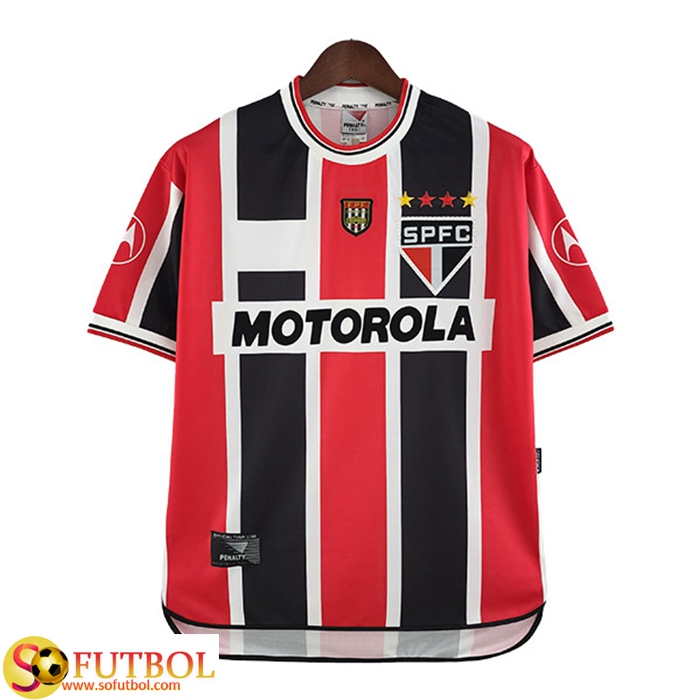 Camisetas De Futbol Sao Paulo FC Retro Segunda 2000