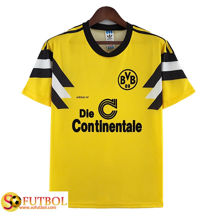 Camisetas De Futbol Dortmund Retro Primera 1989