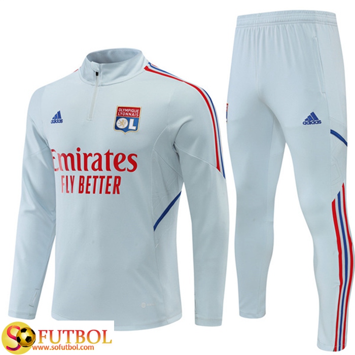 Comprar Replicas Equipos Futbol Lyon Gris 2022/2023 Baratas