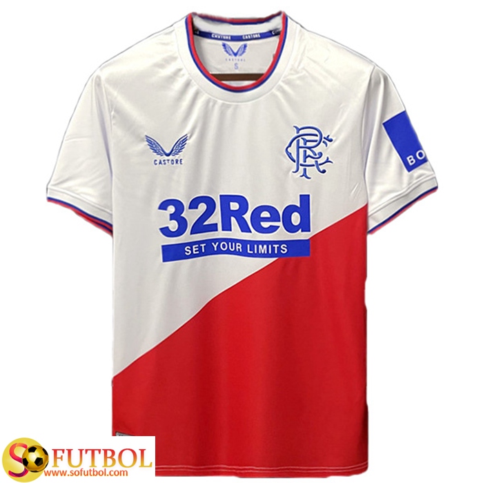 De Camisetas Rangers FC Segunda 2022/2023 Baratas