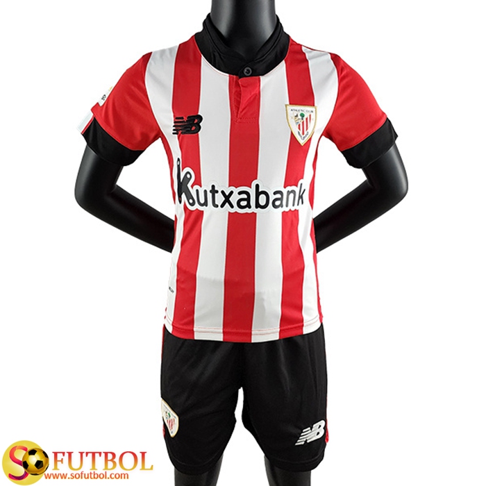 Nueva Camisetas De Futbol Athletic Bilbao Ninos Primera 2022/2023