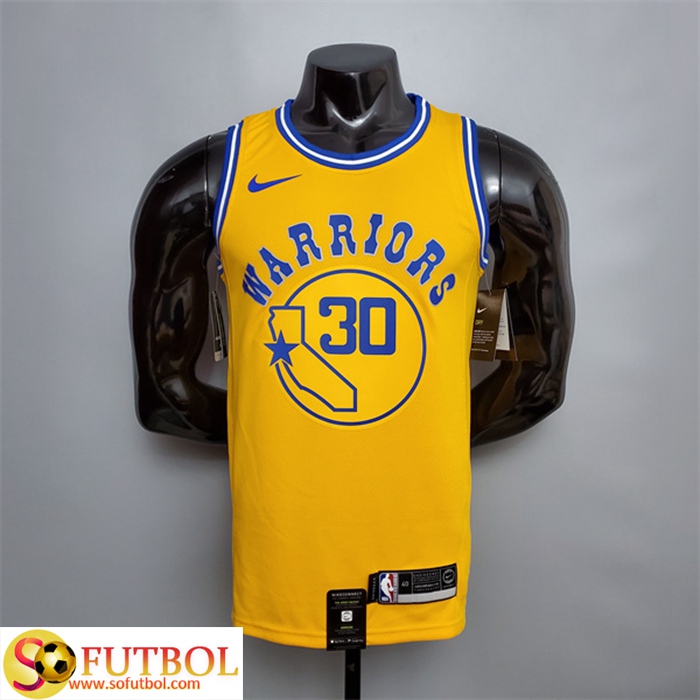Modelos De Camisetas Golden State Warriors (Curry #30) Amarillo Version Baratas