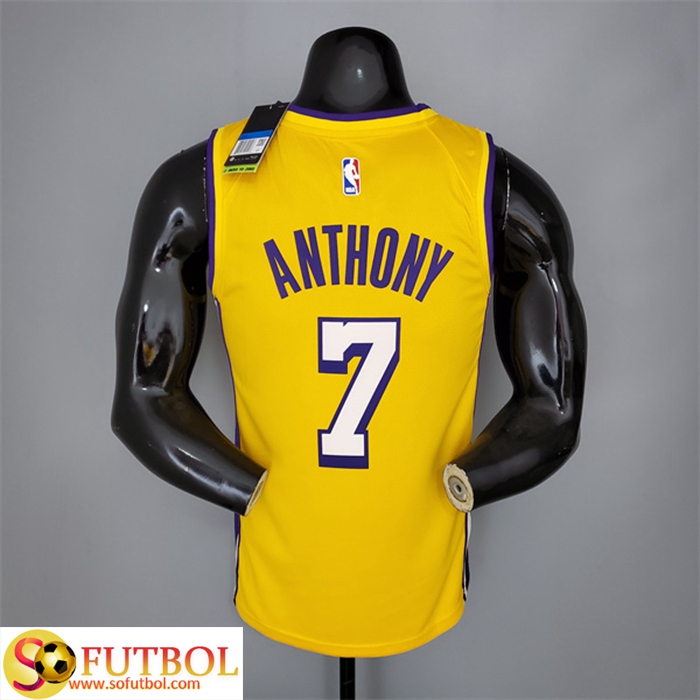 Ese Componer semiconductor Imagenes De Camisetas Los Angeles Lakers (Anthony #7) Amarillo Baratas