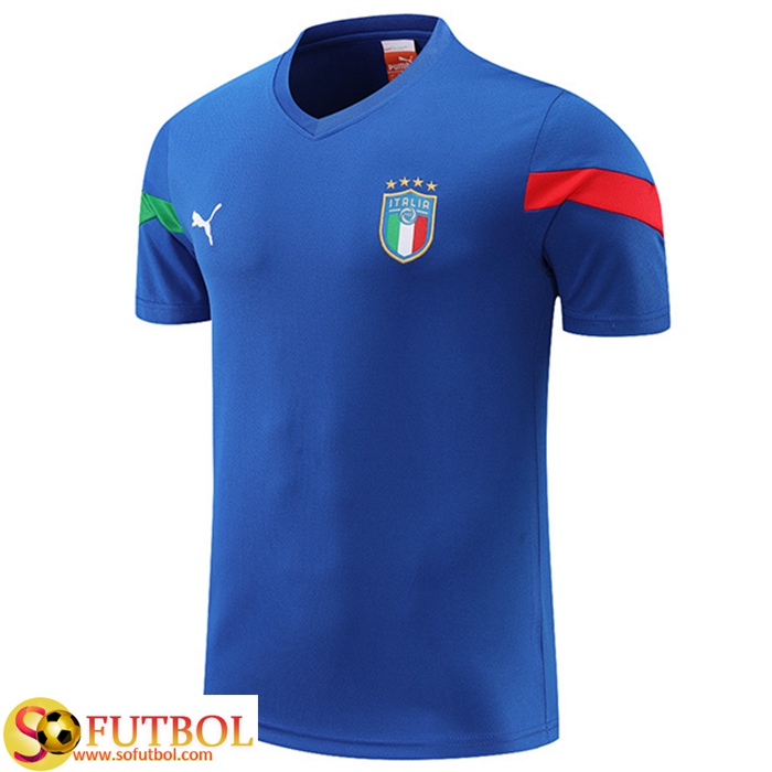 Solo Camiseta Italia Azul Baratas