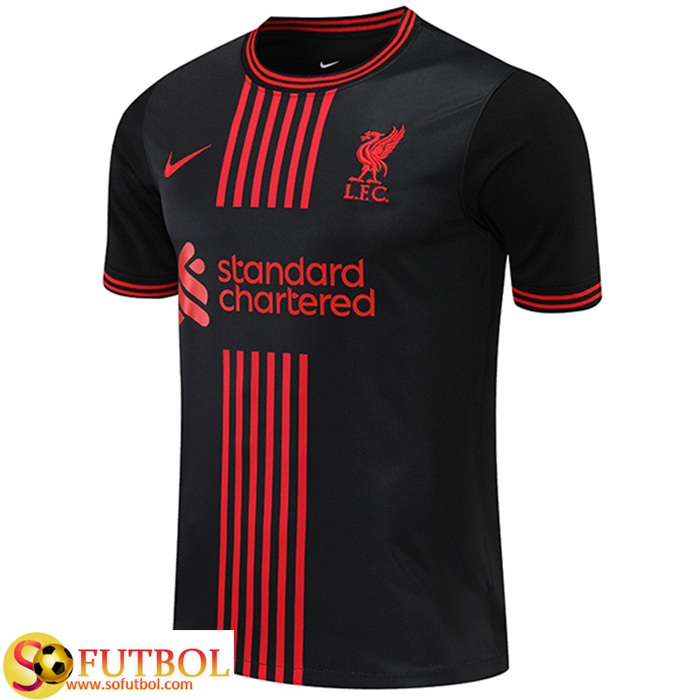 Camiseta de Entrenamiento Liverpool 2022-2023 Sin Mangas Rojo