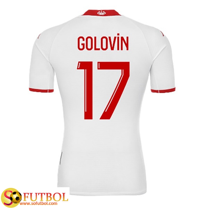 Camisetas De Futbol AS Monaco (GOLOVIN #17) 2022/23 Primera