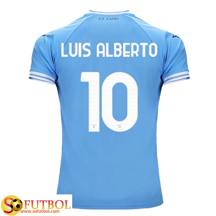 Camisetas De Futbol SS Lazio (LUIS ALBERTO #10) 2022/23 Primera