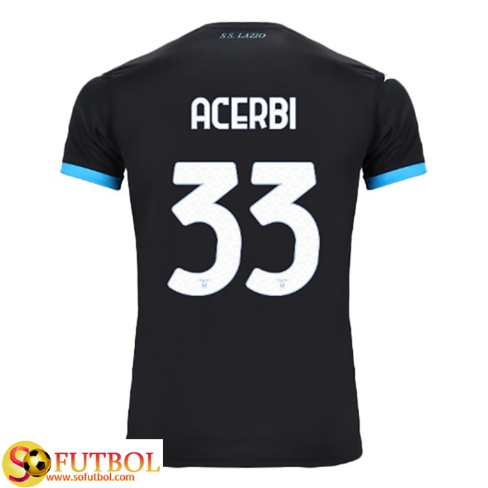Camisetas De Futbol SS Lazio (ACERBI #33) 2022/23 Segunda