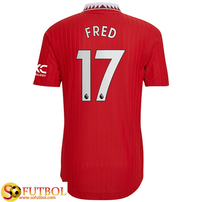 Camisetas De Futbol Manchester United (FRED #17) 2022/23 Primera