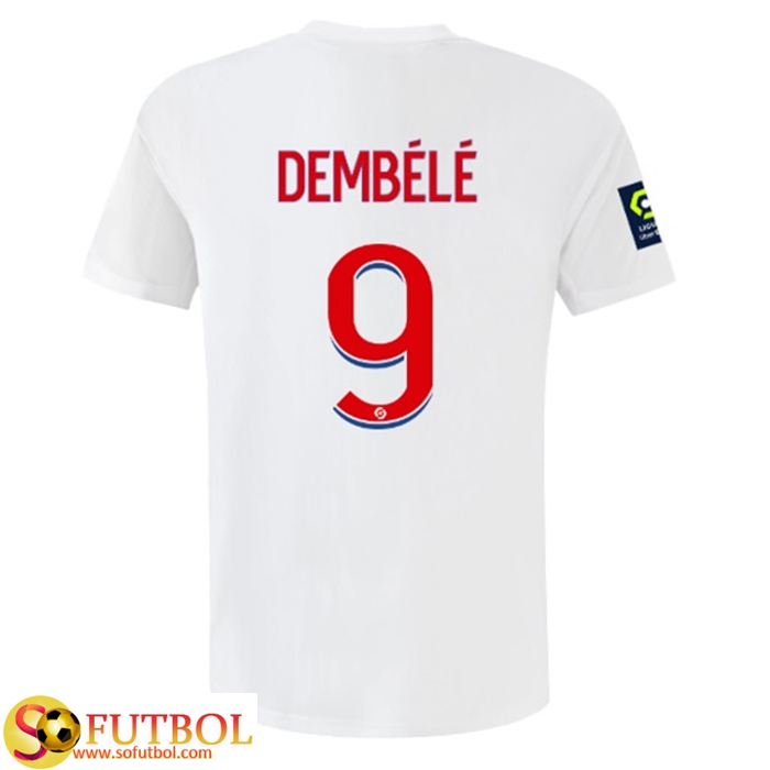Camisetas De Futbol lyon (DEMBÉLÉ #9) 2022/23 Primera