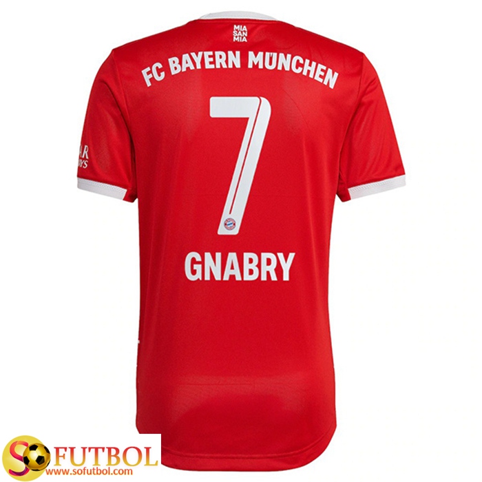 Camisetas De Futbol Bayern Munich (GNABRY #7) 2022/23 Primera