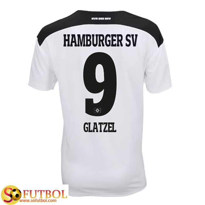 Camisetas De Futbol HSV Hamburg (GLATZEL #9) 2022/23 Primera