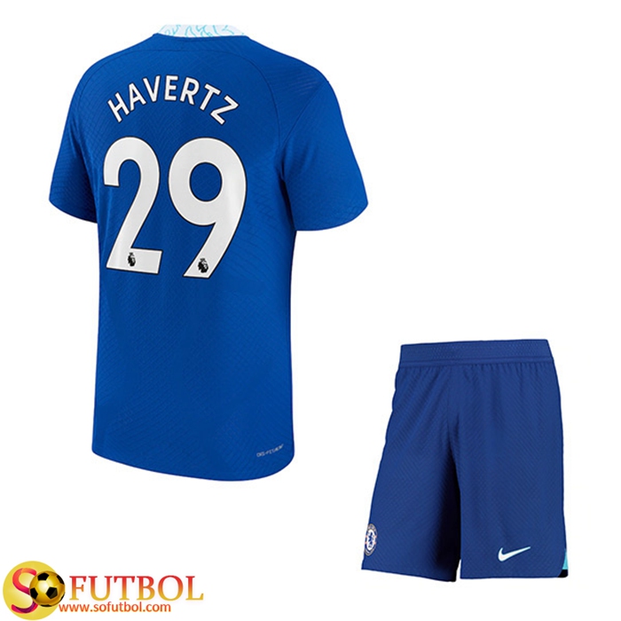 Camisetas De Futbol FC Chelsea (HAVERTZ #29) Ninos Primera 2022/23