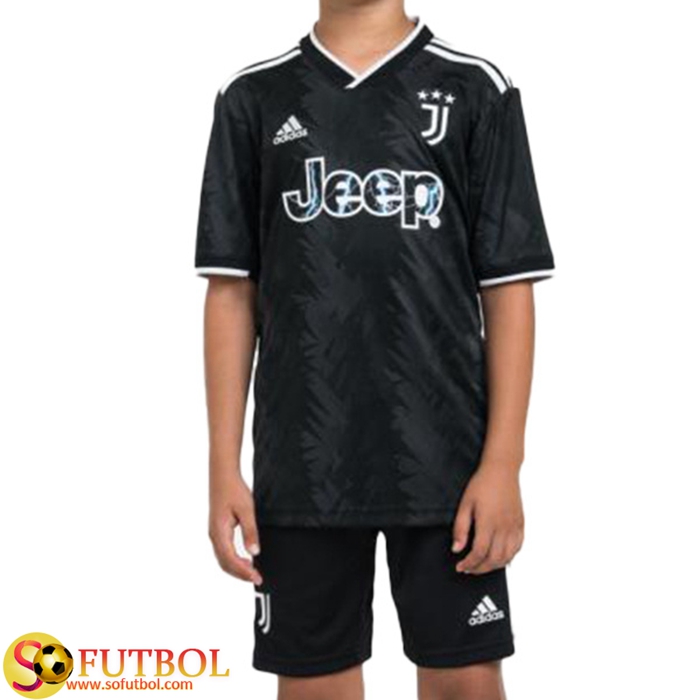 Nueva Camisetas De Futbol Juventus Ninos Segunda 2022/2023
