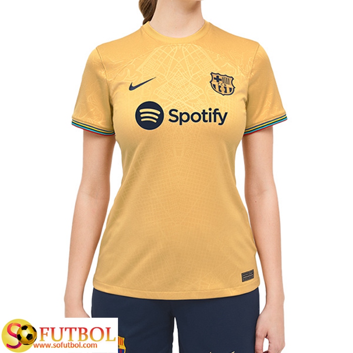 Camisetas De Futbol FC Barcelona Mujer Segunda 2022/2023