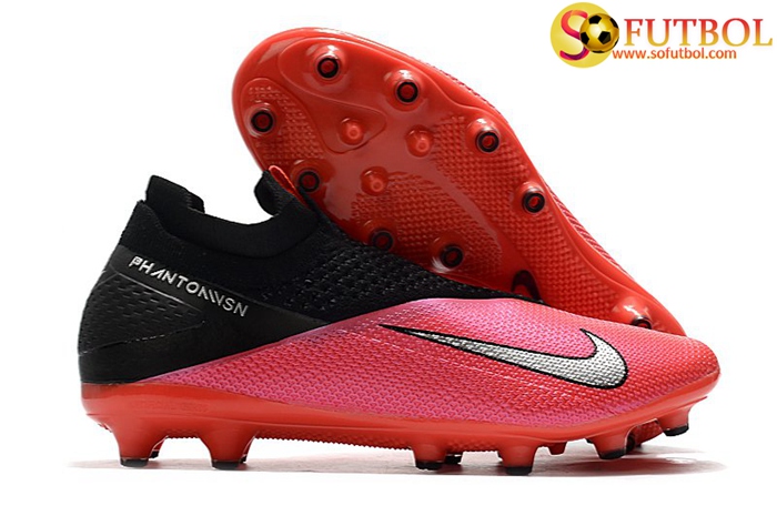 Todo Nike De Fútbol Phantom 2 Elite DF AG-PRO Negro/Rosa