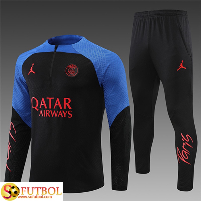 Chándal Capucha Niños Paris Saint-Germain Negro Air Jordan 2021-2022