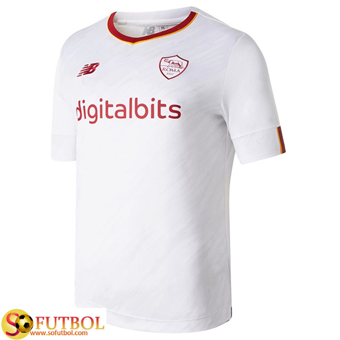 Mundo Nueva Camisetas De Futbol AS Roma Segunda 2022 2023 Baratas