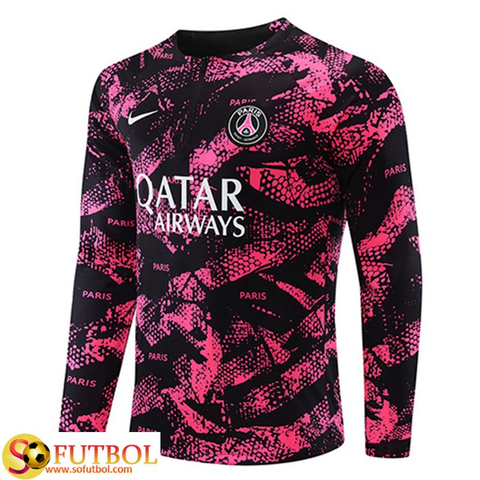 Flexible Travieso rango Hacer Sudadera De Entrenamiento PSG Rojo/Negro 2022/2023 Baratas