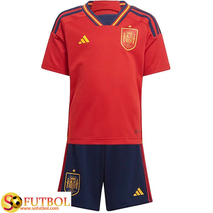 Camiseta Oficial España Niños Barata 