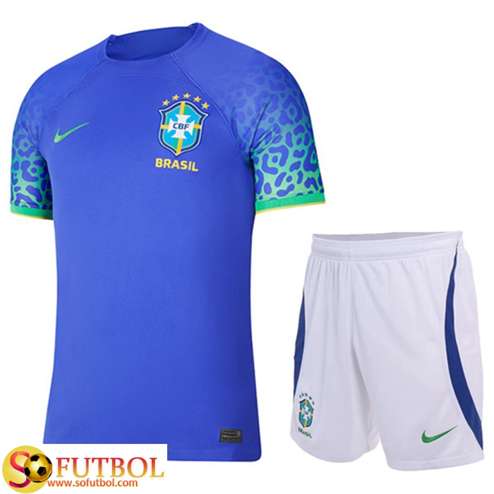 comienzo Ewell puerta Nueva Camiseta del Brasil Niños venta de baratas