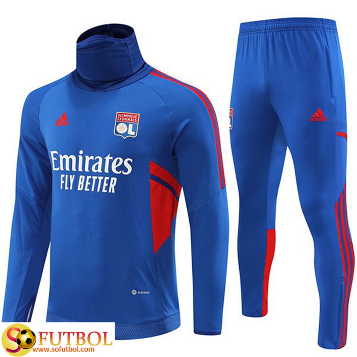 Chandal Equipos De Futbol cuello alto Azul - €49.00 : Zen Cart, E-Comercio