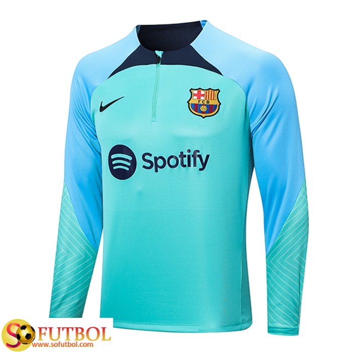 Arbitraje Debería Misión Comprar Replicas Sudadera De Entrenamiento FC Barcelona Verde 2022/2023  Baratas