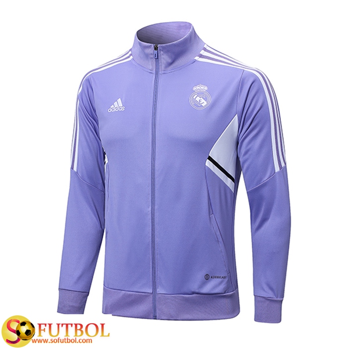 Venta Chaquetas Futbol Real Madrid Violeta 2022/2023