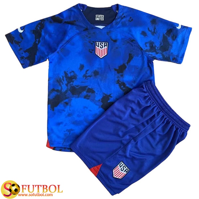 Segunda Camiseta Estados Unidos Jugador Long 2022