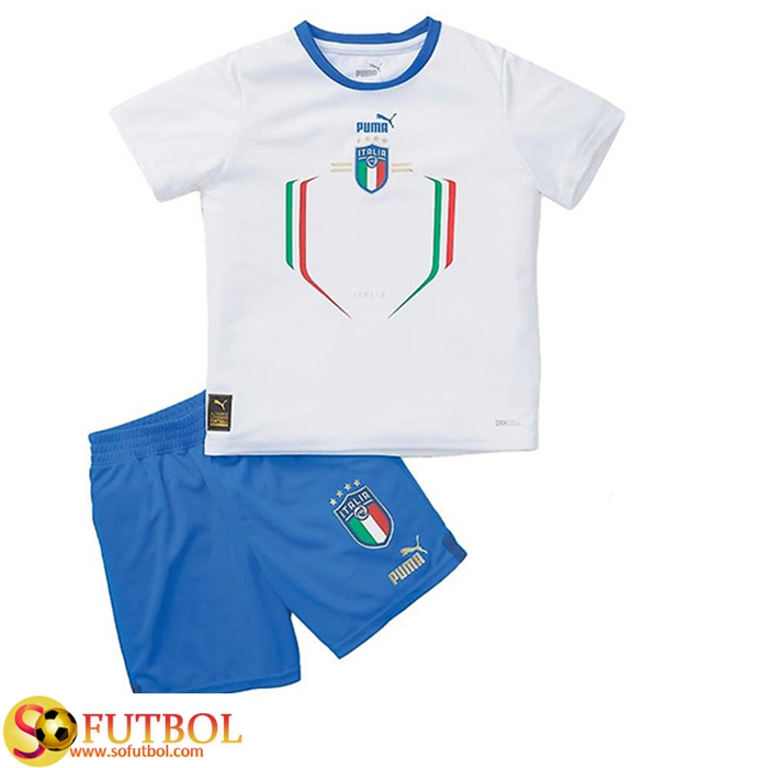 Nueva Camisetas De Futbol Italia Ninos 2022/2023 Baratas