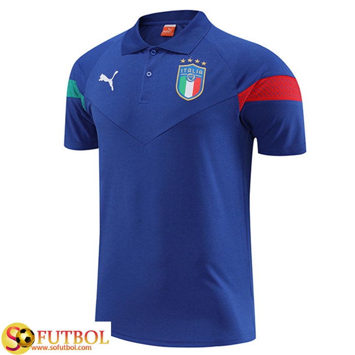 Camiseta Polo del Italia 2021-2022 Azul