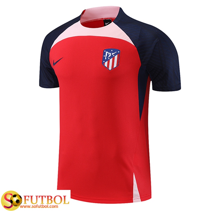 Camiseta Entrenamiento Atletico Madrid Rojo 2023/2024 Baratas