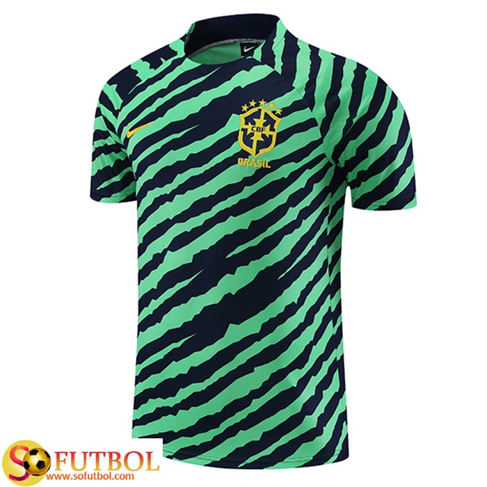 Camiseta de Entrenamiento Brasil 2022-2023 Verde