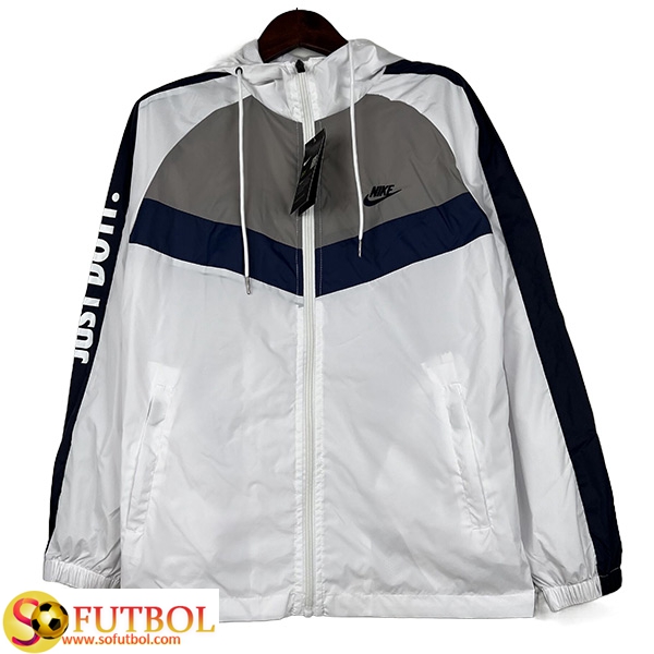 rompevientos nike blanco